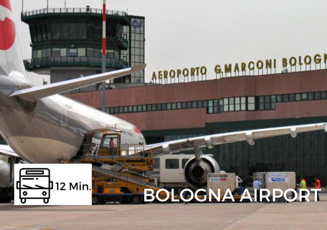 Apartament Sky Loft Airport - Modern Apt 1St Floor Bolonia Zewnętrze zdjęcie